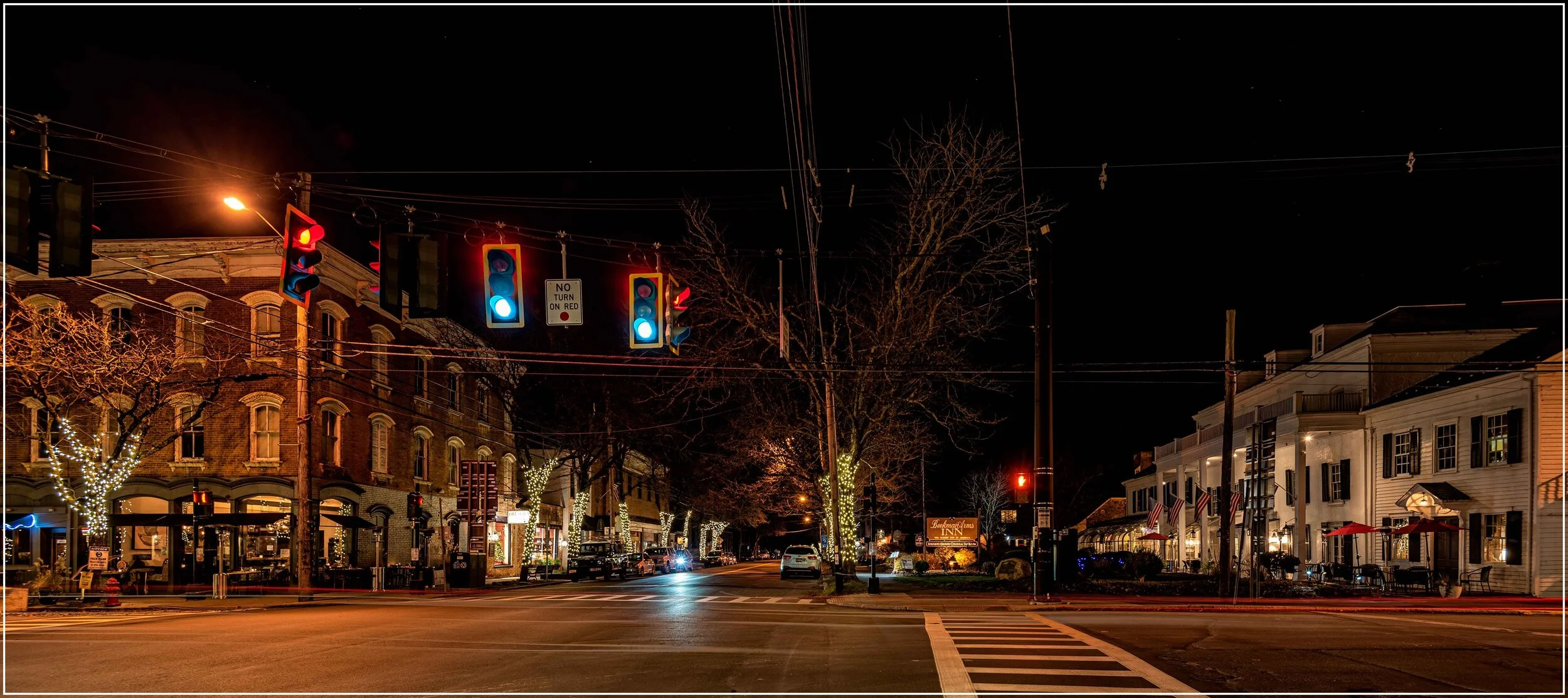 Downtown Rhinebeck, NY - charming Hudson Valley village